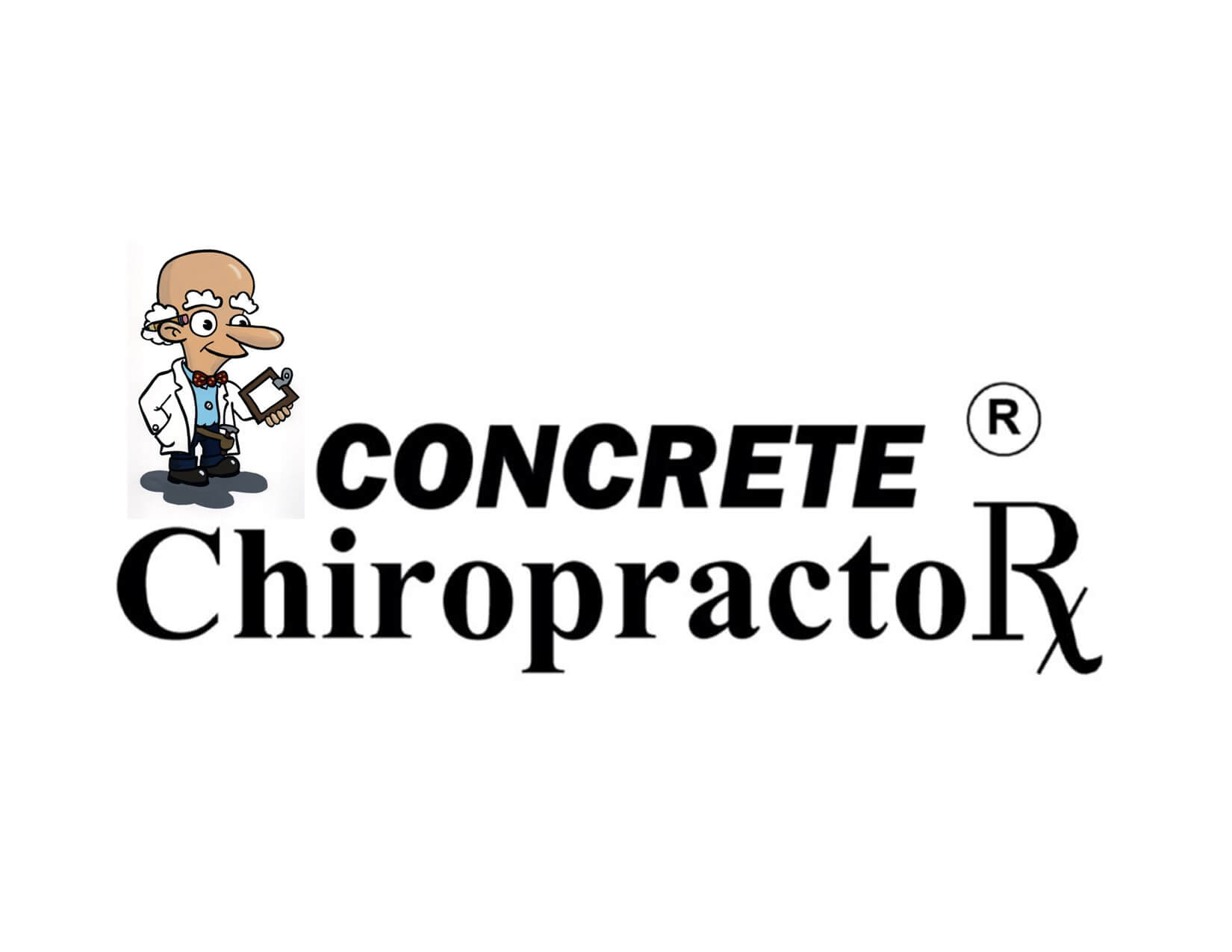Logo Graphics, Concrete Chiropractor
