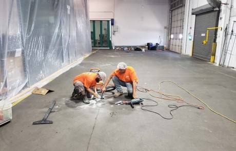 Warehouse Concrete Floor Repair, Concrete Chiropractor