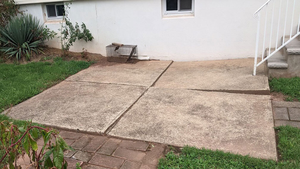 Concrete Patio Lifting, Leveling and Raising Concrete Chiropractor