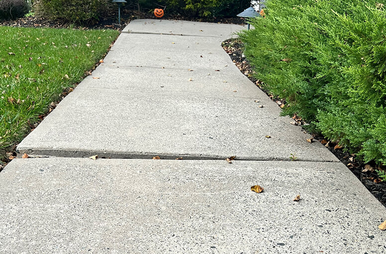 Concrete Sidewalk and Walkway Leveling, Concrete Chiropractor