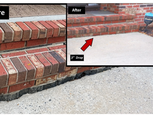 How We Fixed a Sunken Concrete Walkway for a Client in Branchburg, NJ, Concrete Chiropractor