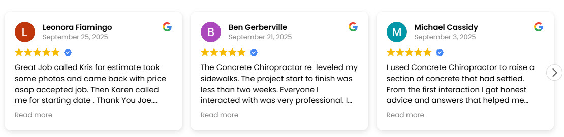 Home Page 2024, Concrete Chiropractor