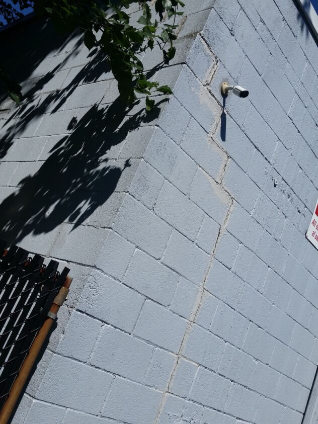 How We Fix a Cracked Concrete Block Wall at B & G Gulf in Holmdel, NJ, Concrete Chiropractor