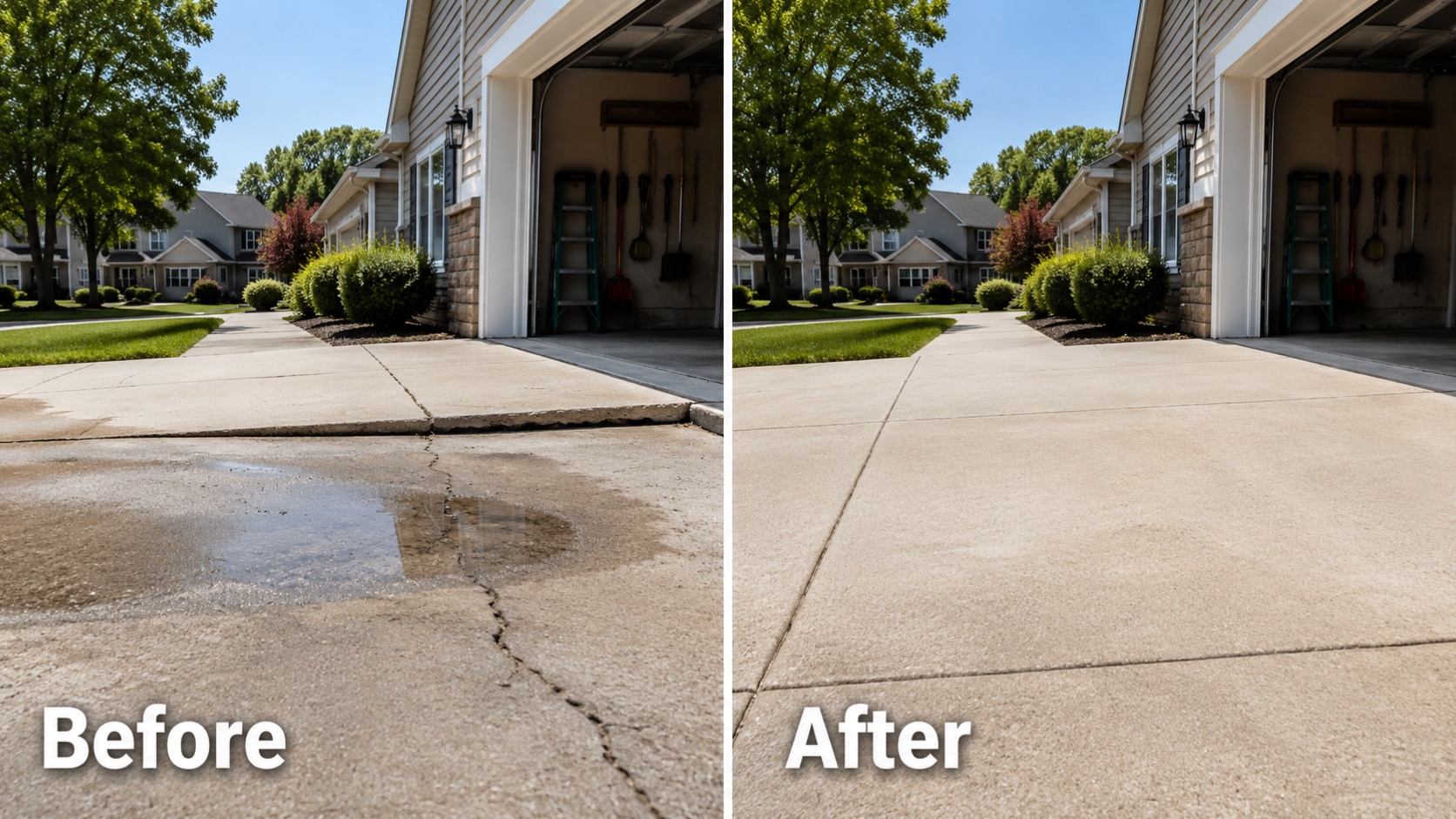 5 Signs Your Concrete Driveway Needs Slab Lifting in NJ, Concrete Chiropractor
